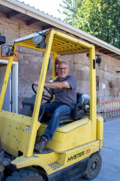 Matt Boerner, warehouse/inventory foreman