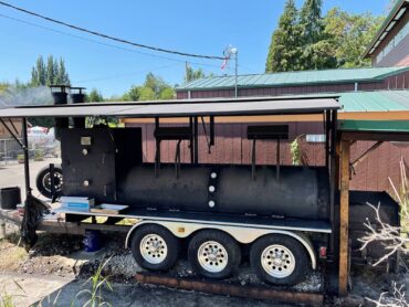 Wigwam Tavern’s custom-built smoker