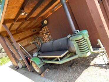 Wigwam’s John Deere smoker