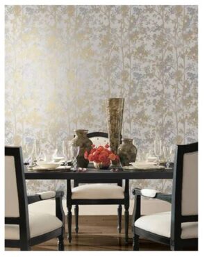 Metallic wall covering from Perigold