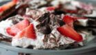 Chocolate and Strawberry Greek Yogurt Bark