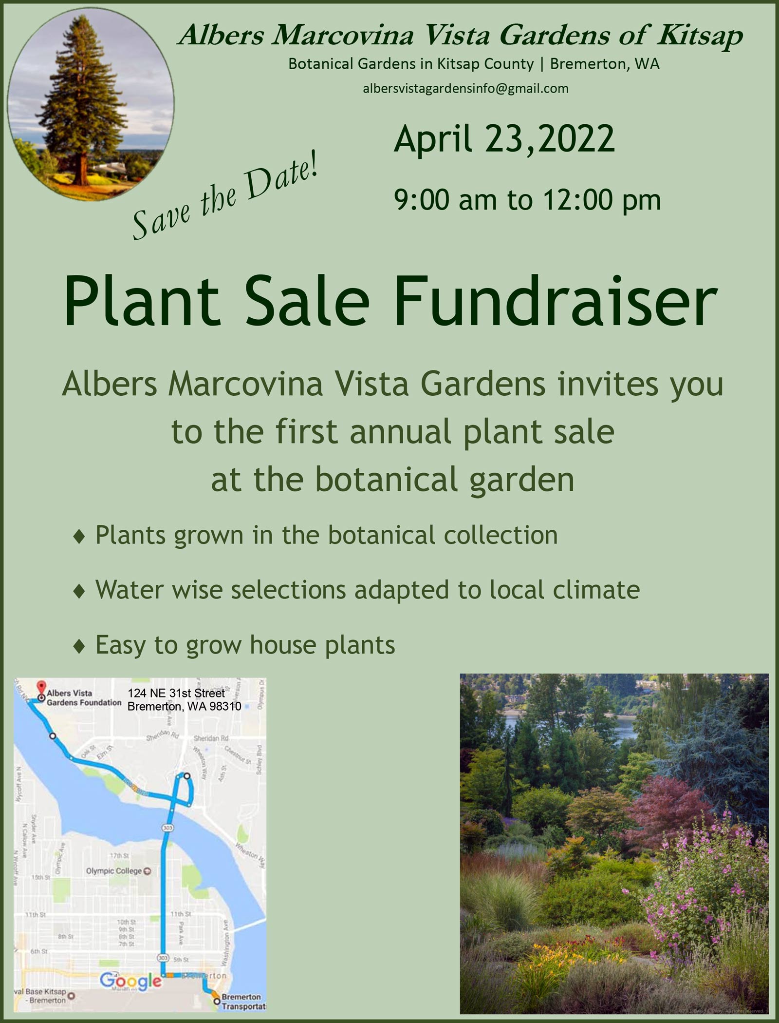 2022 Plant Sale Poster
