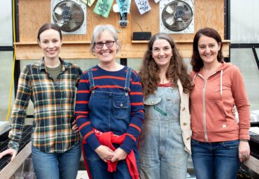 Left to right — Jesi Munson, Karen Becker, Twozdai Hulse and Stacy Marshall