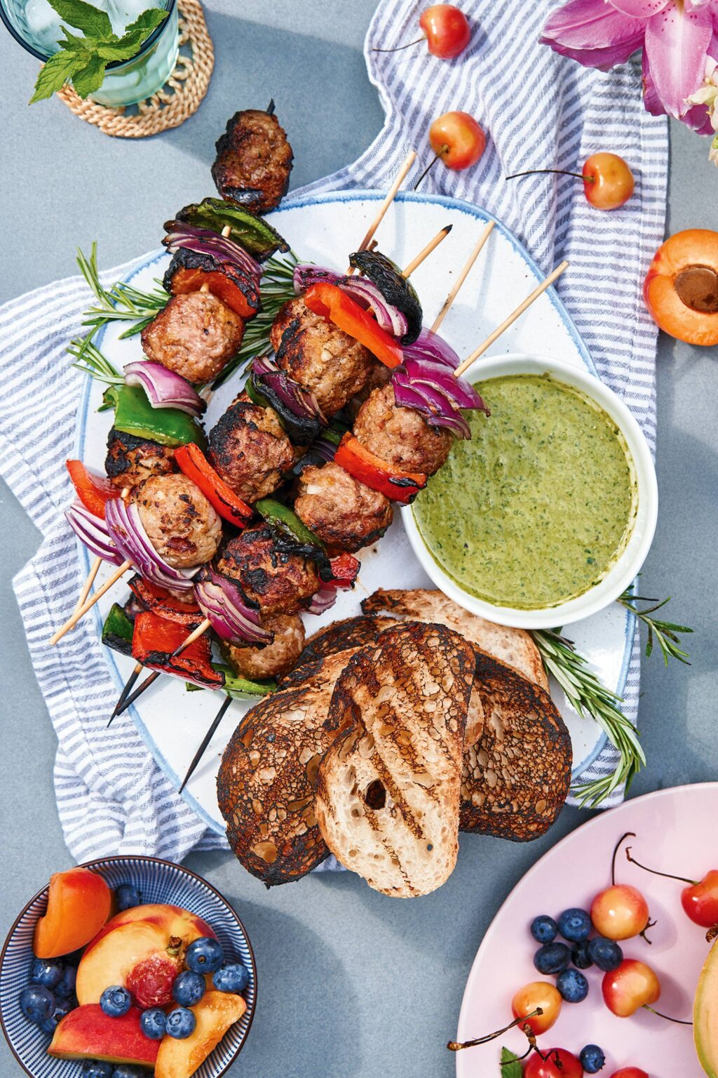 WSMAG.NET BLOG | Fresh Summer Flavors with Two Grilled Grass-Fed Lamb ...