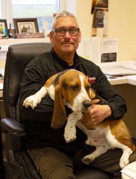 George Hall, new construction manager