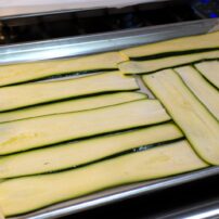 Pre-bake the zucchini.