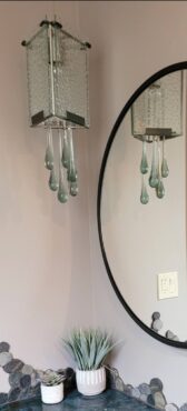 Teardrop chandelier