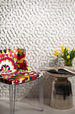 Textured ceramic tile (Photo courtesy United Tile)