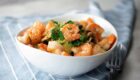 shrimp quinoa bowl