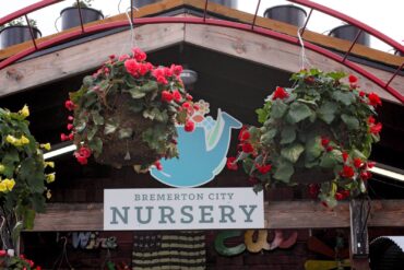 Gift shop entrance to Bremerton City Nursery