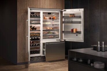 Gaggenau 3 Zone Wine Tower (Photo courtesy BSH Home Appliances Corp)