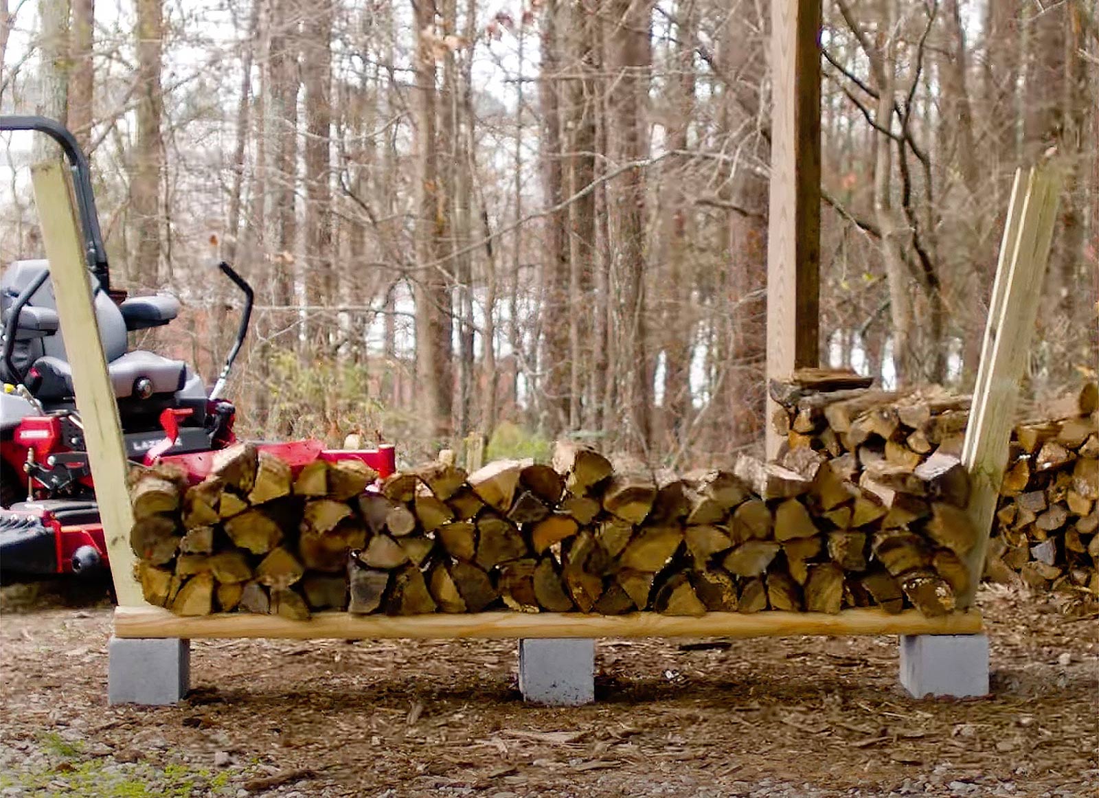 BLOG  How to Build a Firewood Rack for Your Backyard