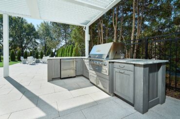 Shaker-style cabinetry (Photo courtesy NatureKast)