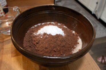 Place all dry ingredients in a bowl.