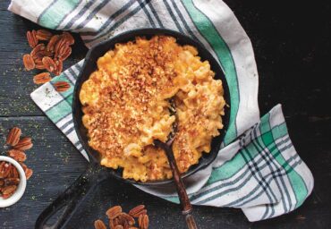 Mac and Cheese with Pecan Breadcrumbs