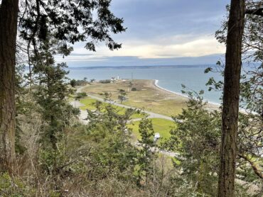 Hiking at Fort Worden Historical State Park (Photo courtesy Christine and Chuck Rogers)