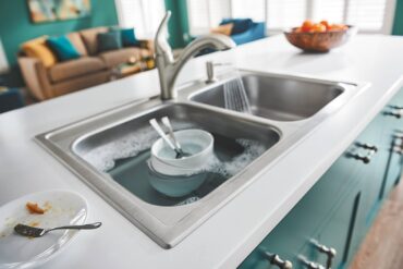 Moen standard, stainless steel, drop-in sink 