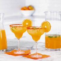Orange Juice Spicy Margaritas