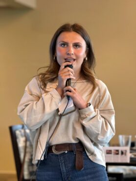 Madison Shaw, a Heron's Key scholarship recipient, gives an update on her college experience at Washington State University. Heron's Key has supported her financially since her freshman year of college and she will be graduating next June with a degree in viticulture.