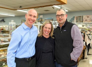 Left to right: Matt Weisser, Allison Zimmerman, Drew Zimmerman