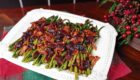 Asparagus with Cranberry Sauce