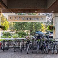 Bicycles are a common sight