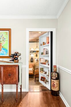 Wine room by Elizabeth Scruggs and Lenneke Driskill of Superior Construction and Design (Photo courtesy Emily Green, Abode Photo Co)