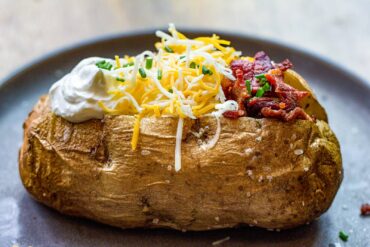 Loaded Smoked Baked Potato