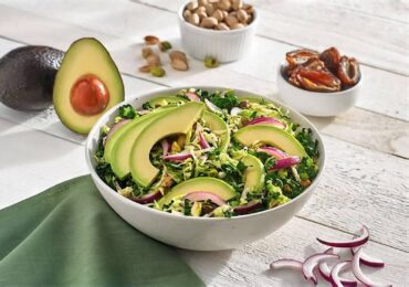 Avocado, Brussels Sprouts, Kale and Date Salad