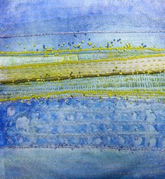 Artist Roberta Wagner - Abstracted landscape