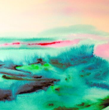 Artist Roberta Wagner - Early painting — “Cape Cod”