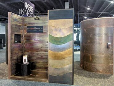 The Copper Shower Company copper shower surrounds offer many benefits including cost-effective installation, sustainable and recyclable, anti microbial and low maintenance — Best in Show