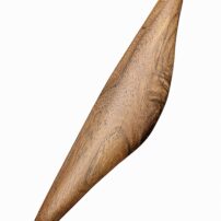 Manta walnut cabinet and furniture pull by Danish manufacturer Furnipart
