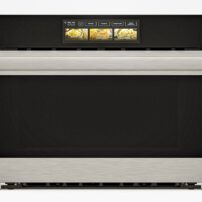 Sharp's Celerity high-speed oven saves time.