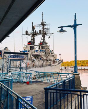 Bremerton boardwalk — USS Turner Joy