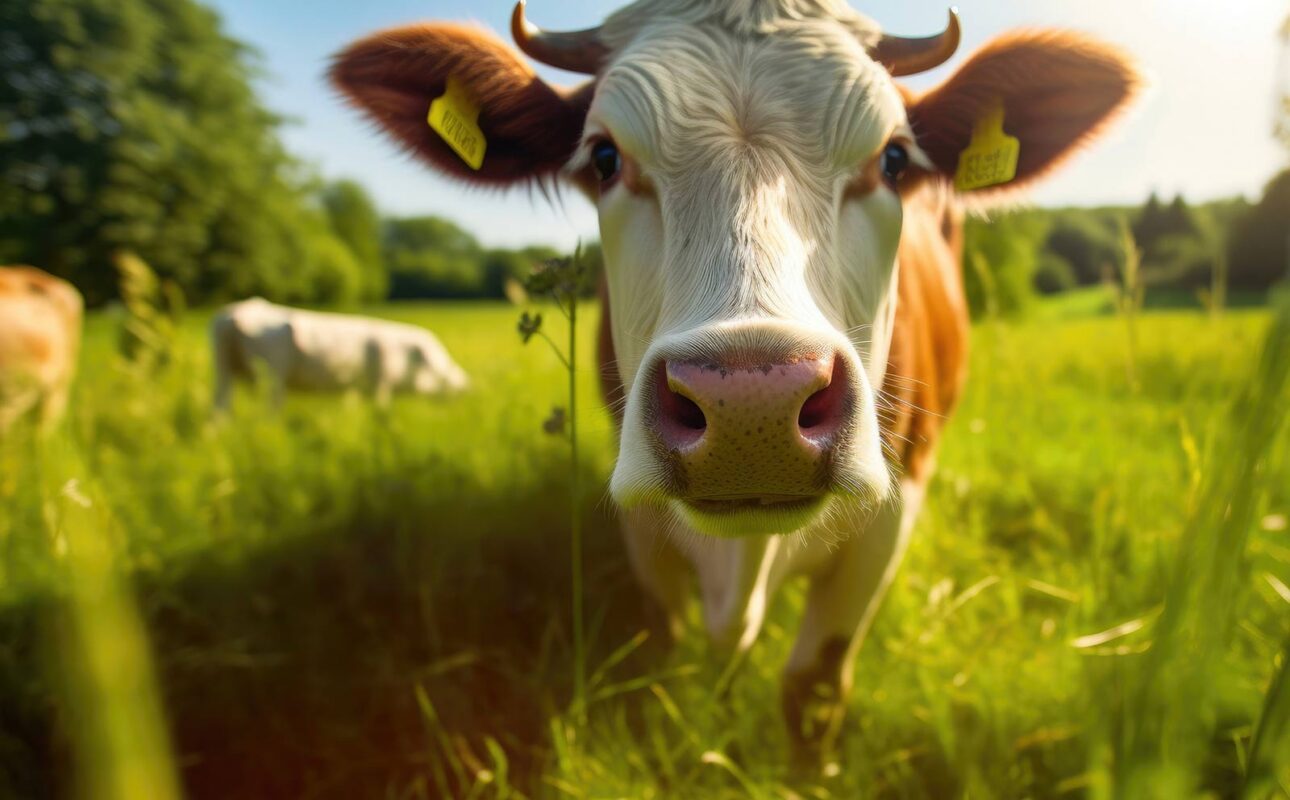 grass fed steer