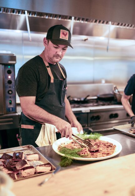 Heyday Farm House chef and owner Tad Mitsui