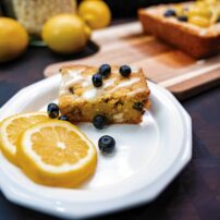 Easy Lemon Blueberry Bars
