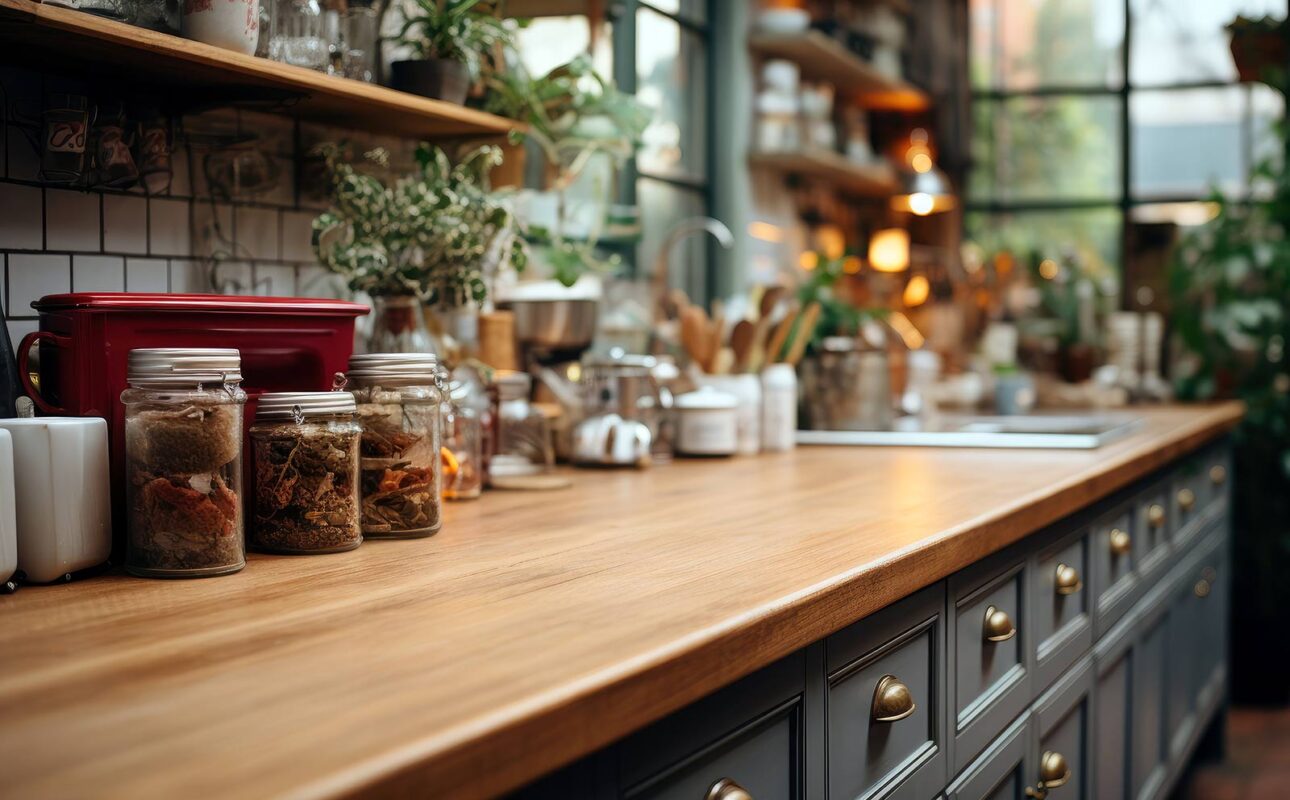 organized kitchen