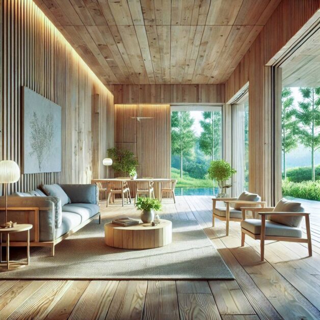 Wood drenching — embracing biophilia, the role of wood in reconnecting with nature through interior design