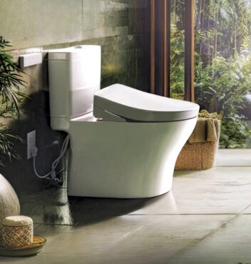 Toto bidet-style toilet — photography courtesy TotoUSA