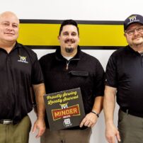 Left to right Eric Croft, CEO Noo-Kayet Investments; Kyle Blatenley, director of culinary operations; Josh Hancock, operations manager