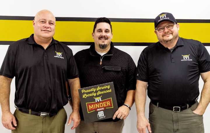 Left to right Eric Croft, CEO Noo-Kayet Investments; Kyle Blatenley, director of culinary operations; Josh Hancock, operations manager