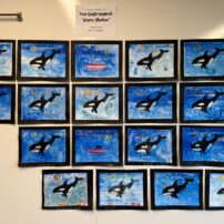 Van-Gogh inspired "Starry Harbor"