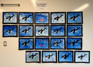 Van-Gogh inspired "Starry Harbor"