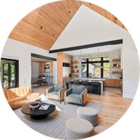 WHITE FOR THE WIN: Most of the walls and trim in the home is Rodda Paint in Whiteboard with various finishes. Gessel Painting & Fine Finishes did all of the work.